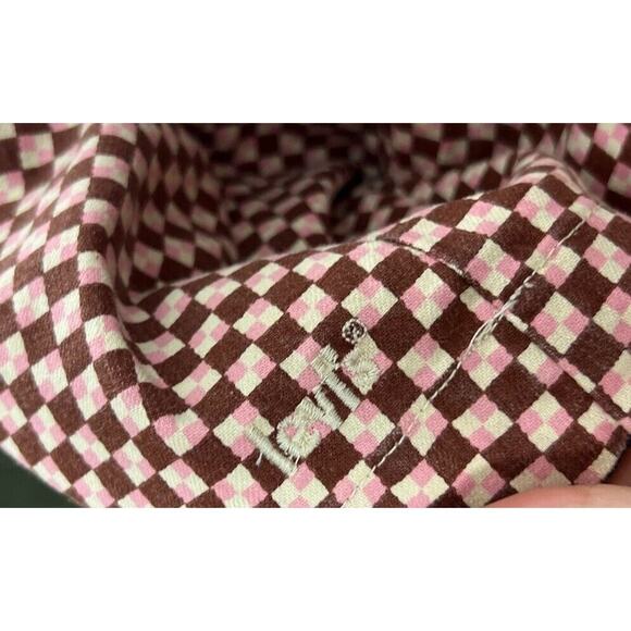 Levi’s Danny Mini Dress Checkered Geometric Pattern Size XS Cotton Retro 90’s Wm - Picture 11 of 11